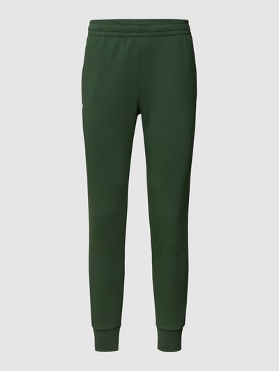 Lacoste Sweatpants mit Brand-Stitching Dunkelgrün 2