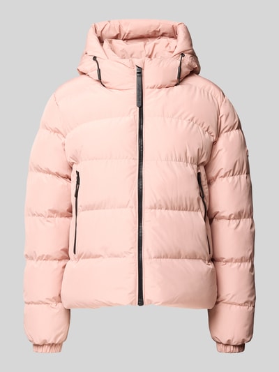 Superdry Regular fit gewatteerd jack met reliëflogo, model 'Sports' Roze - 2