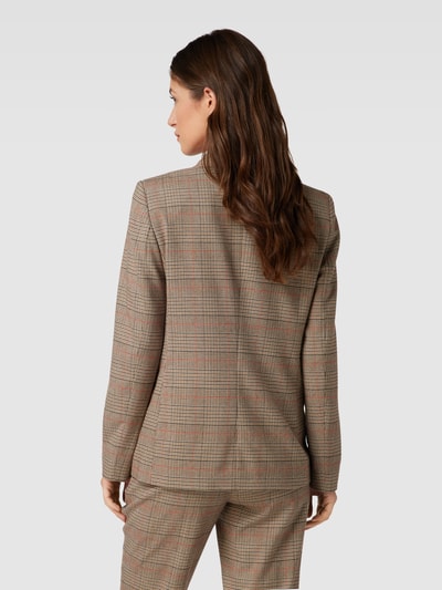 Christian Berg Woman Selection Blazer met pied-de-poule-motief Camel - 5