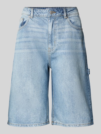 Review Jeans Shorts im 5-Pocket-Design - Jorts Hellblau 2