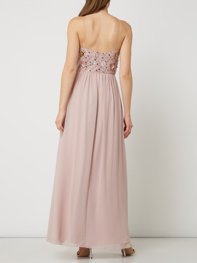 Laona Abendkleid aus Chiffon  Rose 4