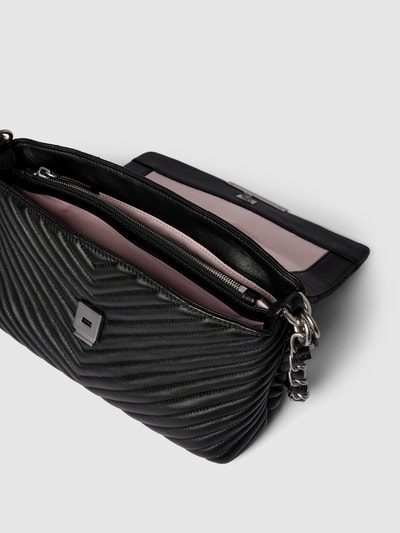 Les Visionnaires Umhängetasche mit Label-Detail Modell 'COCO' Black 5