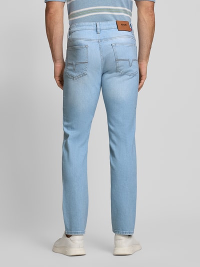 JOOP! JEANS regular fit jeans met logodetail model 'Mitch' Lichtblauw - 5