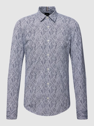 BOSS Slim Fit Freizeithemd Modell 'Ronni' Marineblau 2