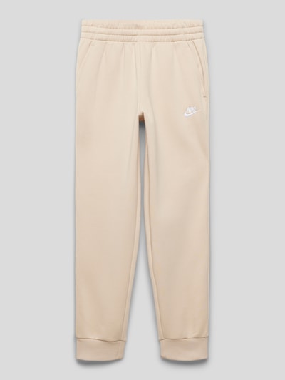 Nike Sweatpants mit Label-Stitching Beige 1