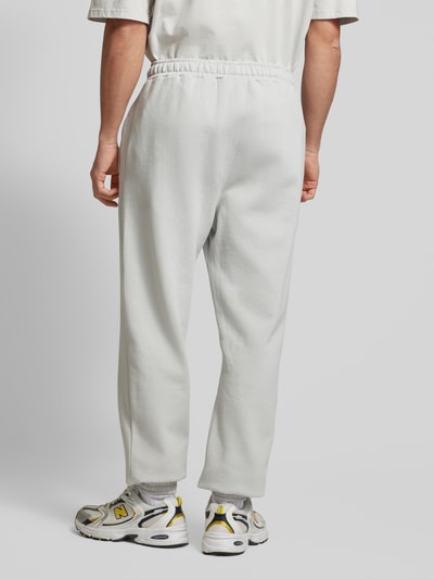 Pegador Sweatpants mit Label-Print Hellgrau 5