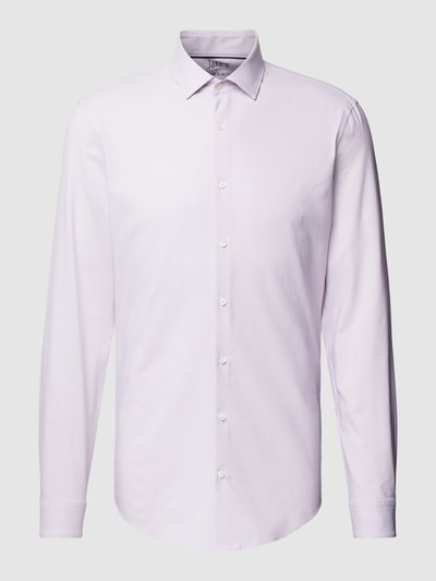 Jake*s Super Slim Fit Business-Hemd mit Kentkragen Lavender 2