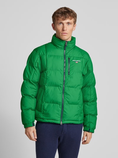 Polo Sport Steppjacke mit Zweiwege-Reißverschluss Gruen 4