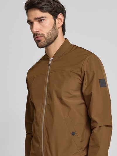 Matinique Blouson mit Reißverschluss Modell 'clay' Hellbraun 3