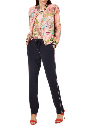 Marc Cain Bomber mit floralem Muster Rosa 6