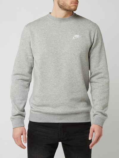 Nike Sweatshirt met geborduurd logo Middengrijs gemêleerd - 4