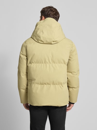 GOFRANCK Kurtka pikowana z kapturem model ‘BAYU’ Jasnozielony 5