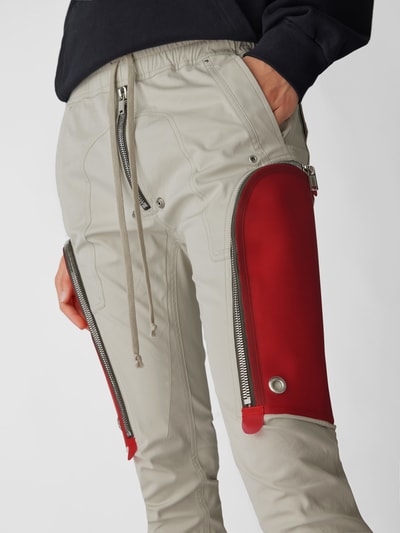 Rick Owens Cargohose mit Kontrastbesatz Weiß 3