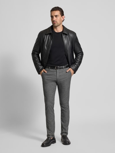 Mmx Chino mit Eingrifftaschen Modell 'Lupus' Anthrazit 1