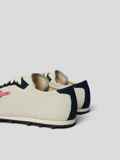 Marni Sneaker mit Label-Stitching Weiß 3