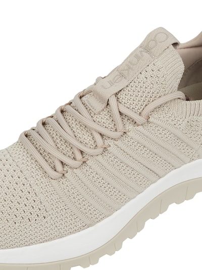 CK Calvin Klein Soksneakers met logo Beige - 2