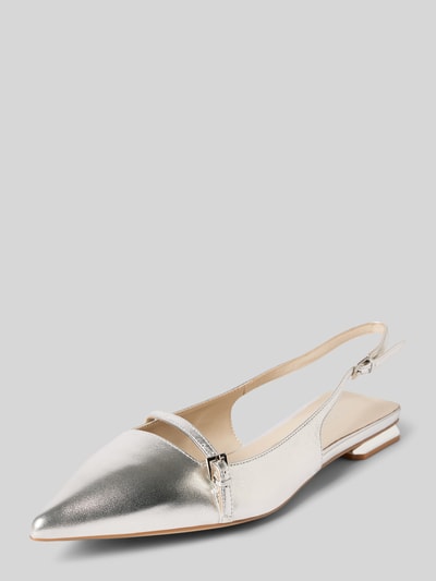 Marc Cain Bags & Shoes Ballerinas mit Fesselriemen Silber 1