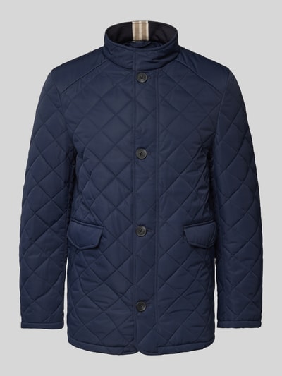 Christian Berg Men Steppjacke mit Pattentaschen Marine 2