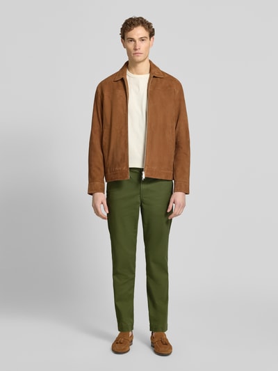 Polo Ralph Lauren Straight Fit Chino aus Baumwoll-Mix Oliv 1