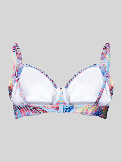 LASCANA Bikinibovenstukje met all-over motief Blauw - 3