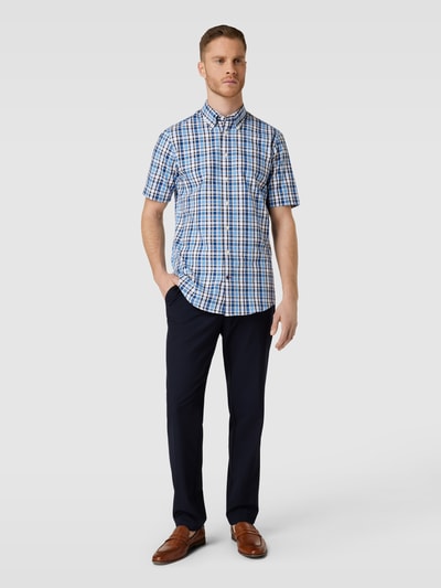 Tommy Hilfiger Tailored Regular Fit Freizeithemd mit Button-Down-Kragen Bleu 1