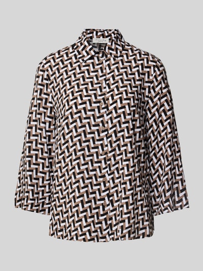 Christian Berg Woman Hemdbluse mit Knopfleiste Black 2