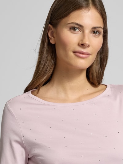 Christian Berg Woman Longsleeve mit 3/4-Ärmel Altrosa 3