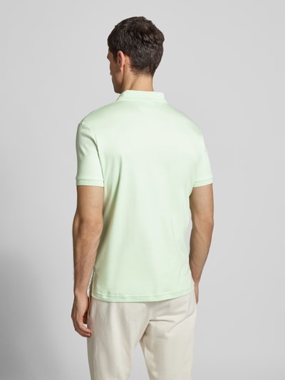 Tommy Hilfiger Regular Fit Poloshirt aus reiner Baumwolle Hellgruen 5