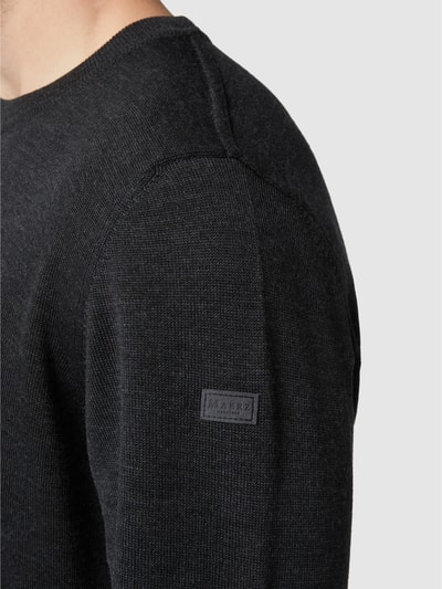 MAERZ Muenchen Pullover aus Schurwolle Anthrazit 3