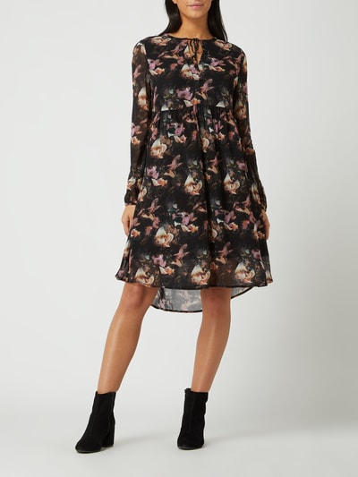 Princess Goes Hollywood Kleid aus Chiffon Schwarz 1