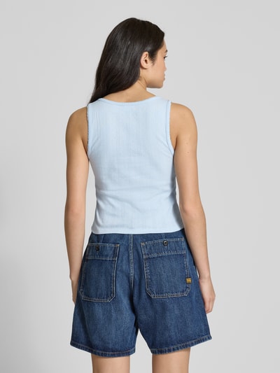 Levi's® Slim Fit Tank Top aus Baumwoll-Mix Modell 'DRY GOODS' Hellblau 5