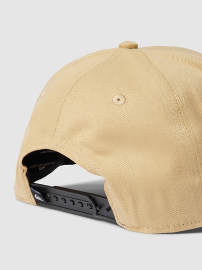 Quiksilver Czapka z daszkiem i detalem z logo model ‘DECADES’ Beżowy 3
