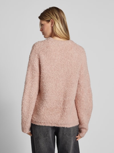 Gina Tricot Strickpullover mit gerippten Abschlüssen Rose 5