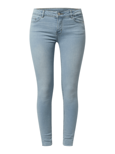 Review Skinny jeans met stretch Lichtblauw - 2