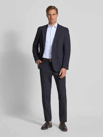 Christian Berg Men Regular Fit Business Hemd in Premiumqualität mit Kentkragen Bleu 1
