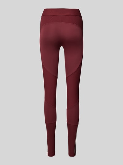 ADIDAS SPORTSWEAR Skinny Fit Leggings mit Logo-Print Aubergine 3