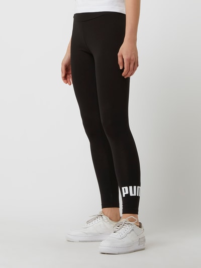 PUMA PERFORMANCE Tight Fit Sportleggings mit Stretch-Anteil Black 4