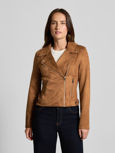 Vero Moda Jack in suèdelook, model 'JOSE' Cognac - 4