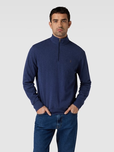 Polo Ralph Lauren Sweatshirt mit Stehkragen und Reißverschluss Marine 4