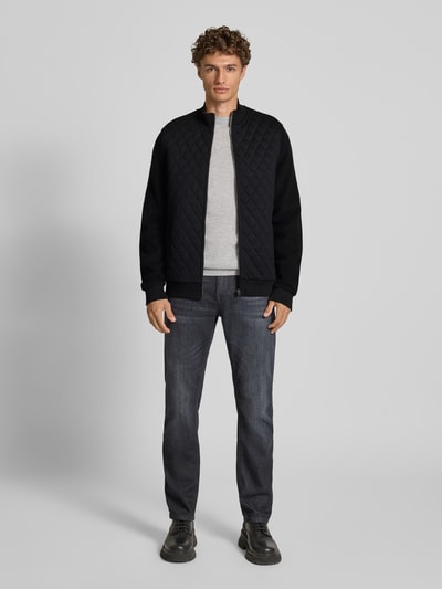 JOOP! Collection Sweatjacke mit Steppnähten Modell 'Tyrone' Black 1