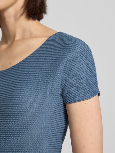 Emporio Armani T-Shirt mit Rundhalsausschnitt Rauchblau 3