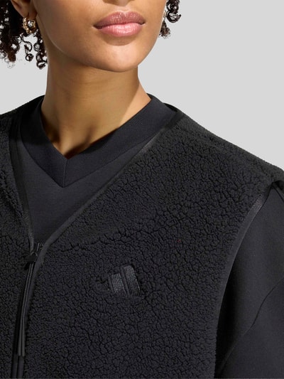 adidas Sportswear Regular Fit Weste mit Zweiwege-Reißverschluss Black 3
