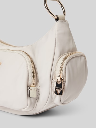 Guess Handtas met labelapplicatie, model 'ECO GEMMA' Taupe - 3