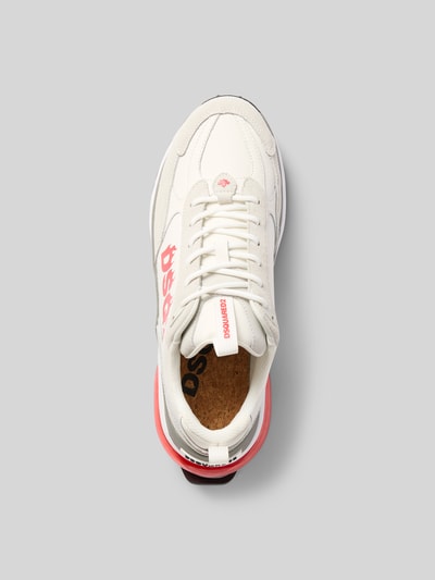 Dsquared2 Sneaker aus echtem Leder Offwhite 4