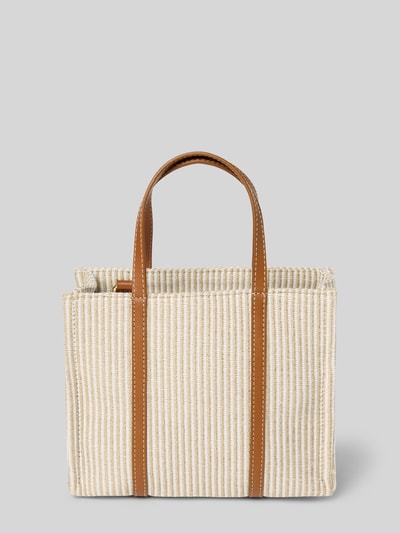 Tommy Hilfiger Crossbody-Strand-Tasche aus Baumwollmix Beige 4