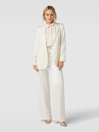 Mango Blazer mit Allover-Muster Modell 'natalie' Offwhite 1