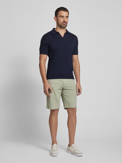 Marc O'Polo Bermudas in unifarbenem Design Modell 'Reso' Mint 1