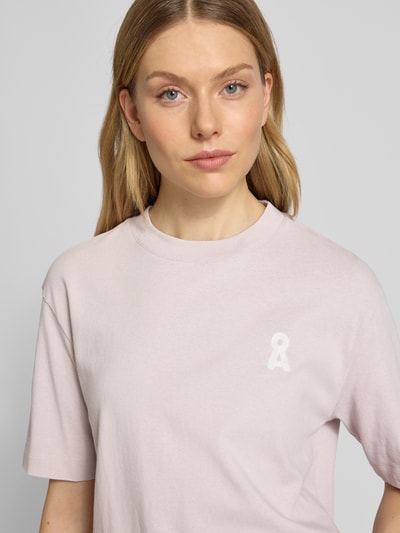 Armedangels Loose fit T-shirt van puur katoen, model 'TARJAA' Rosé - 3