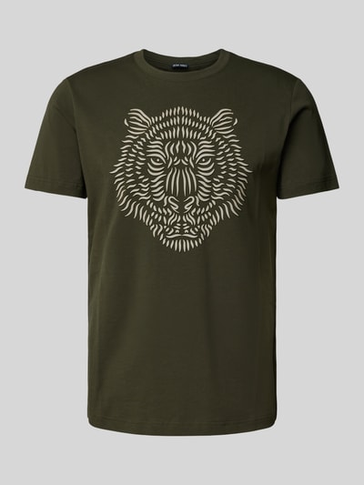 Antony Morato T-shirt met motiefprint Olijfgroen - 2