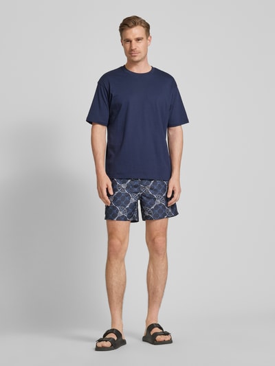 JOOP! Collection Shorts mit seitlichen Eingrifftaschen Modell 'Babados' Marine 1